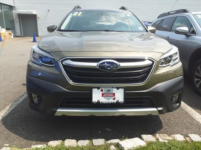 Certified 2021 Subaru Outback Limited with VIN 4S4BTAMC2M3183217 for sale in Emerson, NJ