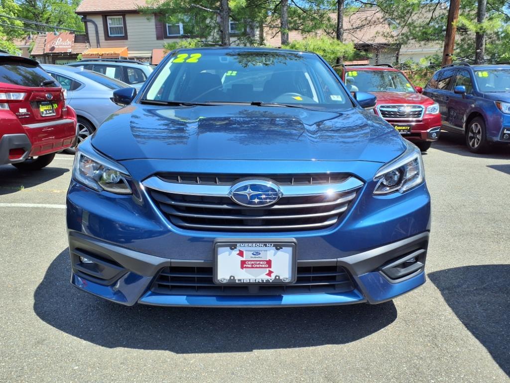 Certified 2022 Subaru Legacy Premium with VIN 4S3BWAD65N3021282 for sale in Emerson, NJ
