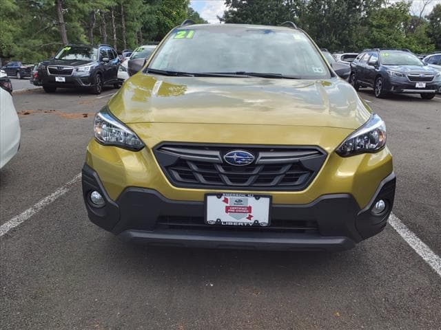 Certified 2021 Subaru Crosstrek Sport with VIN JF2GTHSC0MH392580 for sale in Emerson, NJ