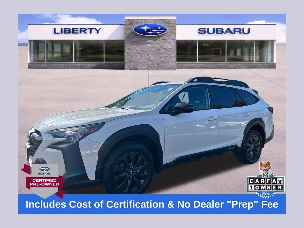 Certified 2023 Subaru Outback Onyx Edition XT SUV