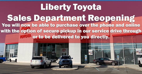 Liberty Toyota Updates COVID-19 | Liberty Toyota