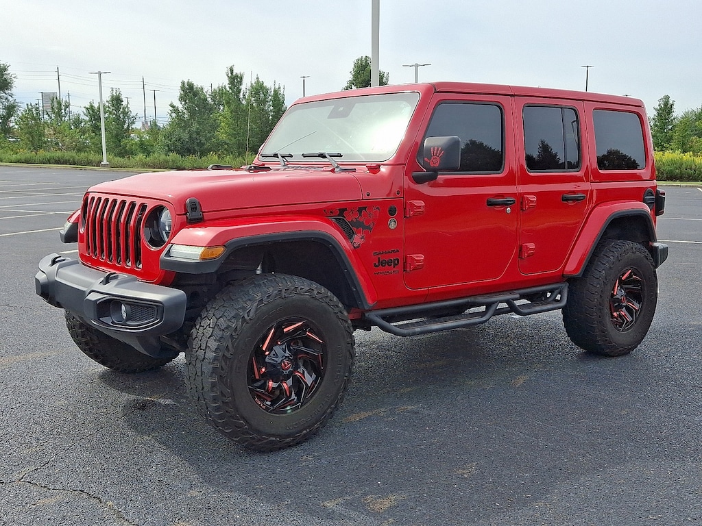 Used 2022 Jeep Wrangler Unlimited Sahara SUV