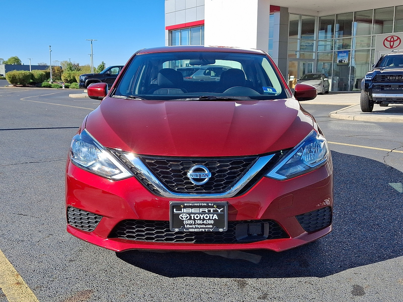 Used 2018 Nissan Sentra SV with VIN 3N1AB7AP9JY228138 for sale in Burlington, NJ