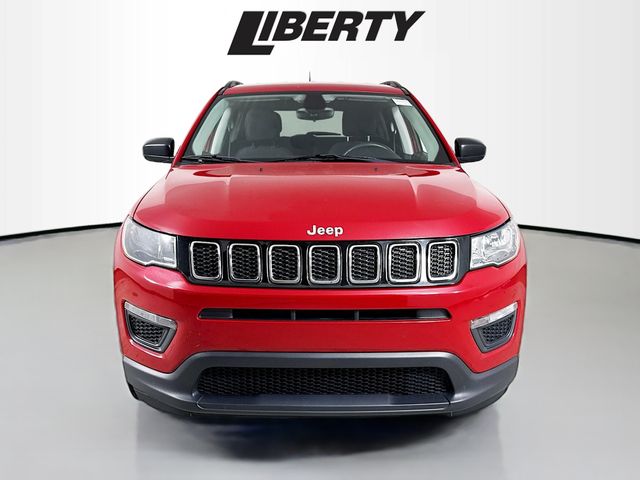 Used 2018 Jeep Compass Sport with VIN 3C4NJCAB1JT301871 for sale in Vermilion, OH