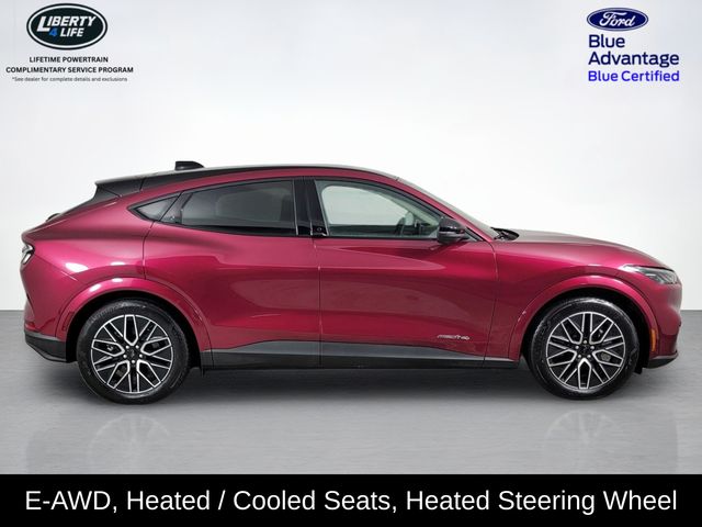 Certified 2025 Ford Mustang Mach-E Premium AWD with VIN 3FMTK3SU2SMA05785 for sale in Vermilion, OH