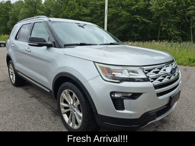 Used 2018 Ford Explorer XLT with VIN 1FM5K8D84JGC39988 for sale in Vermilion, OH