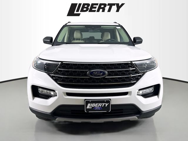Used 2023 Ford Explorer XLT with VIN 1FMSK8DH8PGB60500 for sale in Vermilion, OH
