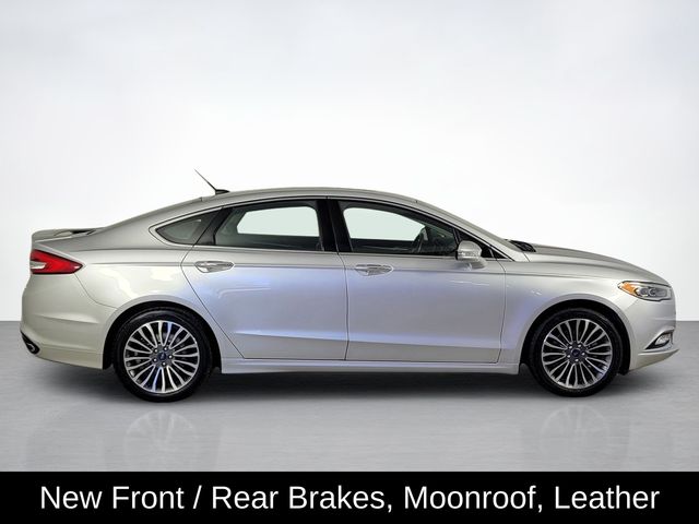 Used 2017 Ford Fusion Titanium with VIN 3FA6P0K96HR208791 for sale in Vermilion, OH