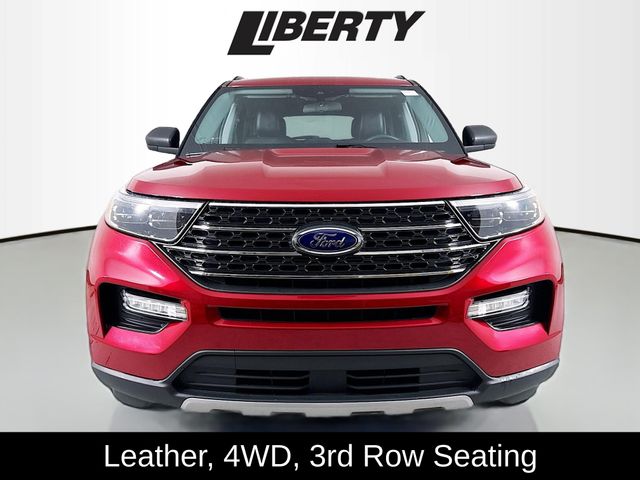 Used 2022 Ford Explorer XLT with VIN 1FMSK8DHXNGA62324 for sale in Vermilion, OH