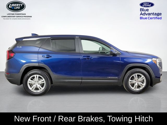 Certified 2022 GMC Terrain SLE with VIN 3GKALMEV9NL140456 for sale in Vermilion, OH