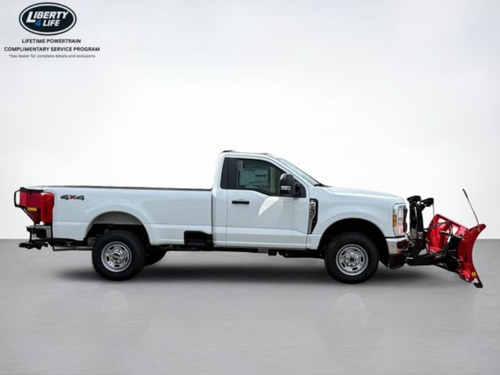 New 2026 Ford F-250SD XL With Snow Plow and Salt Spreader Truck