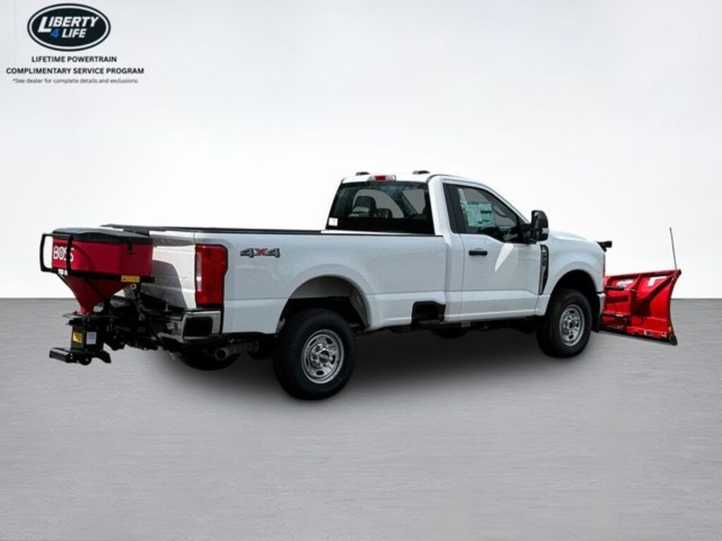 New 2026 Ford F-250SD XL With Snow Plow and Salt Spreader Truck
