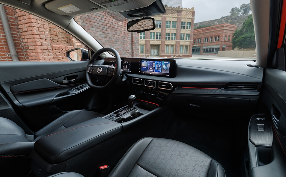 2026 Nissan Sentra 12.3-inch touchscreen at Liberty Nissan