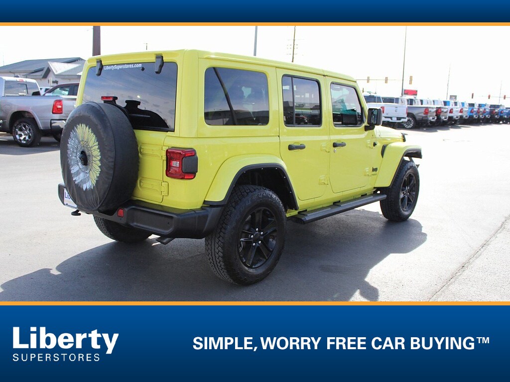 Used 2022 Jeep Wrangler Unlimited Sahara Altitude