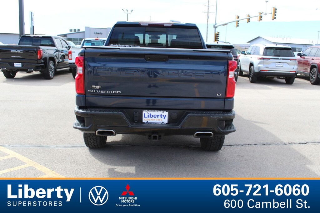 Used 2021 Chevrolet Silverado 1500 LT Trail Boss Truck Crew Cab