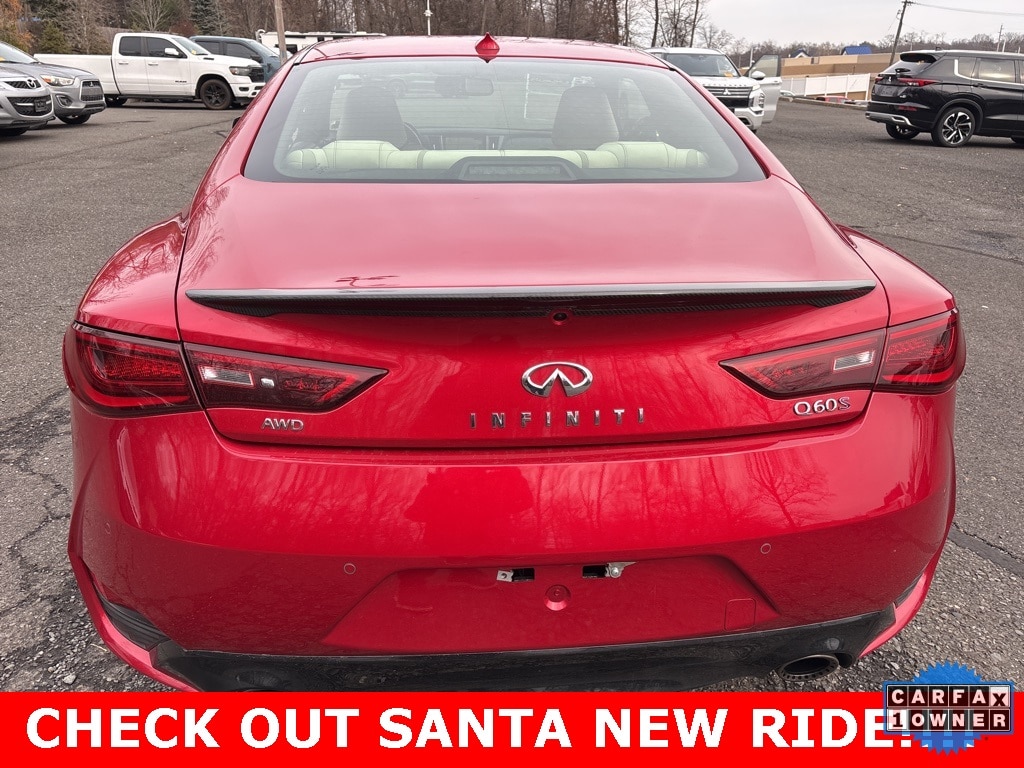 Used 2022 INFINITI Q60 Red Sport 400 Coupe