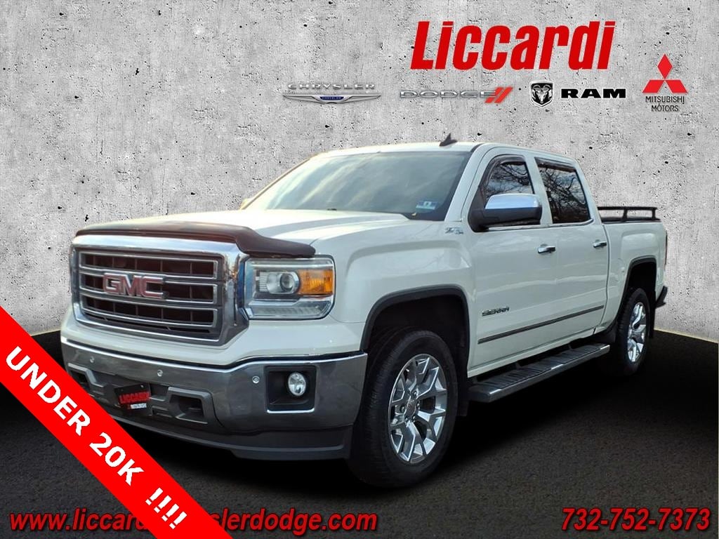 Used 2015 GMC Sierra 1500 SLT with VIN 3GTU2VEC9FG369522 for sale in Green Brook Township, NJ