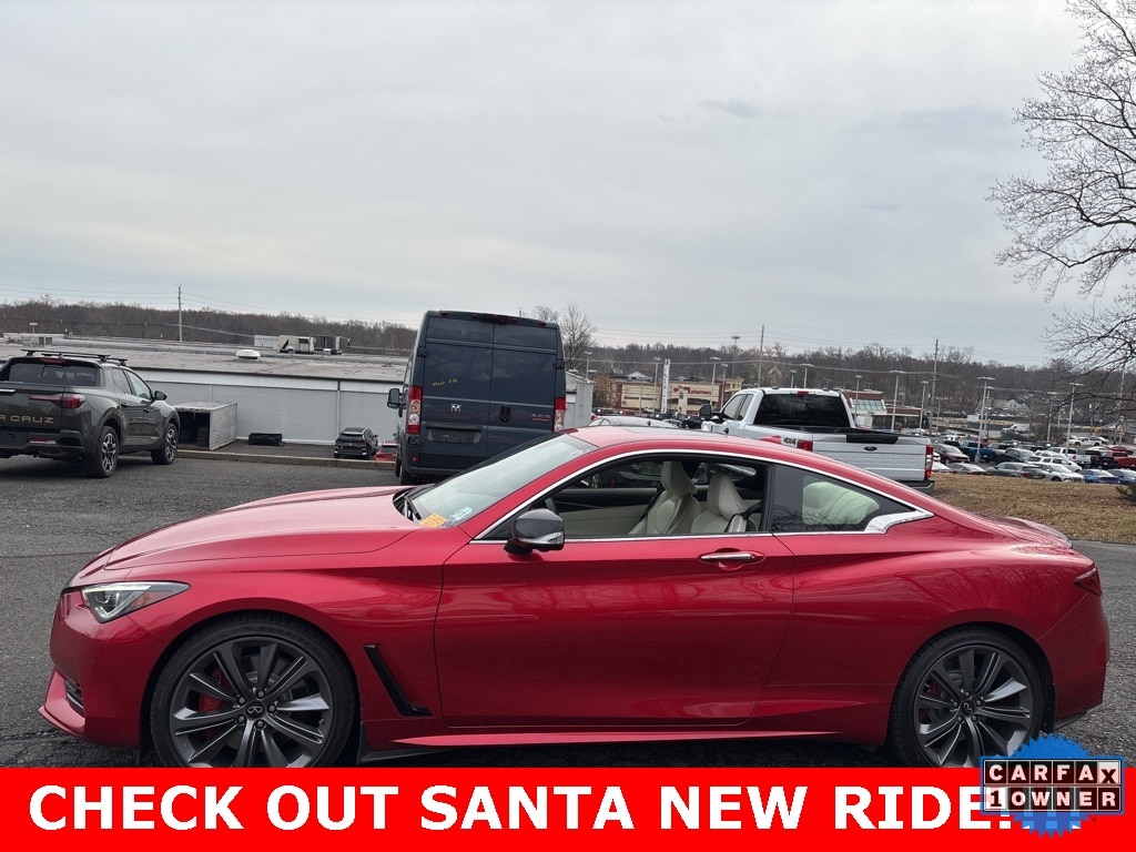 Used 2022 INFINITI Q60 Red Sport 400 Coupe