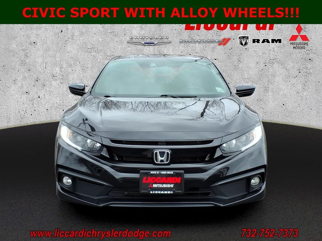 Used 2020 Honda Civic Sport with VIN 2HGFC2F85LH558423 for sale in Green Brook Township, NJ