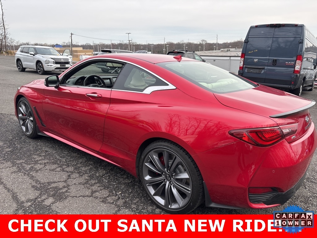 Used 2022 INFINITI Q60 Red Sport 400 Coupe