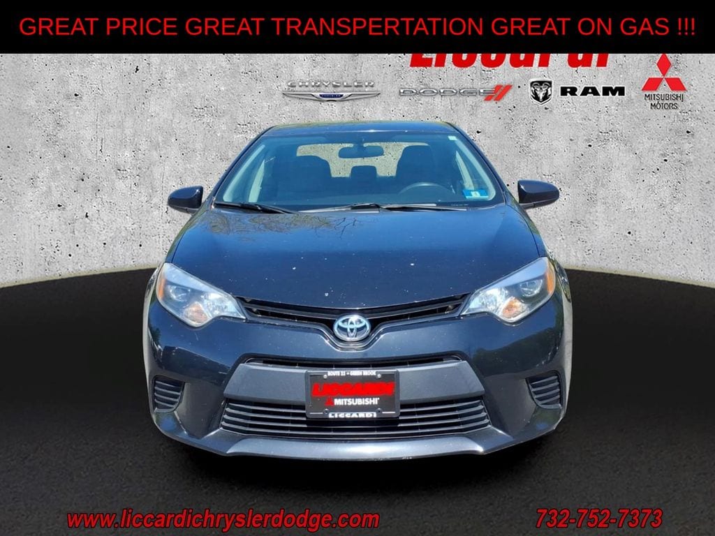 Used 2014 Toyota Corolla L with VIN 2T1BURHE7EC193195 for sale in Green Brook Township, NJ