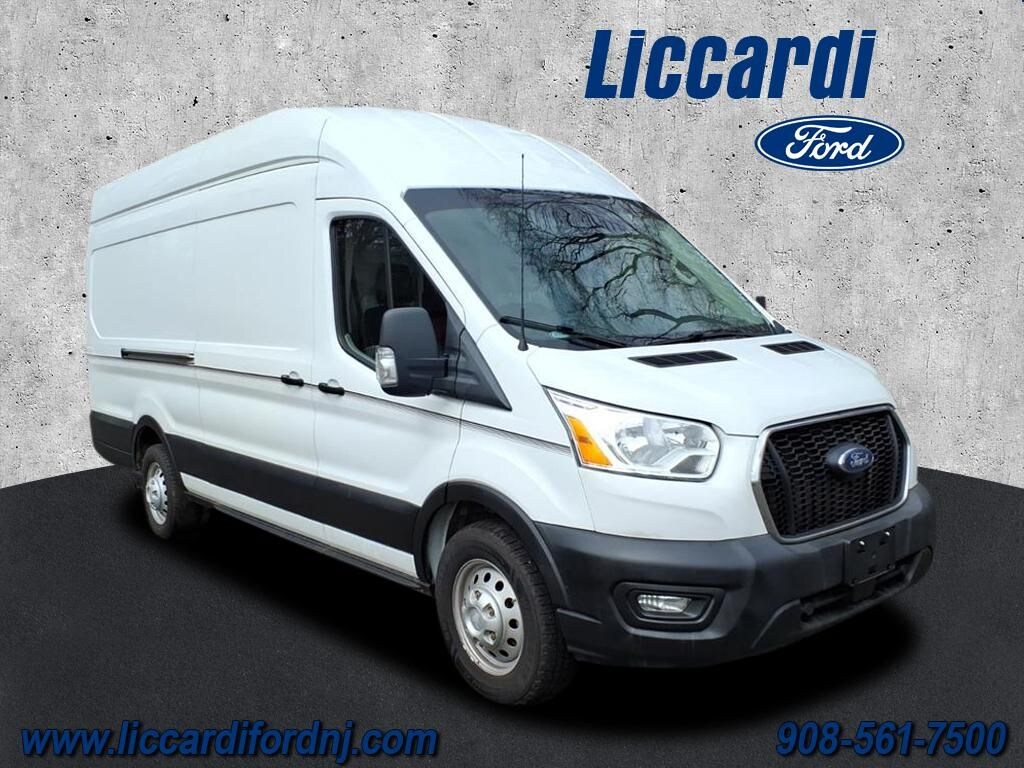Certified 2021 Ford Transit-350 148 WB High Roof Extended Cargo Cargo Van