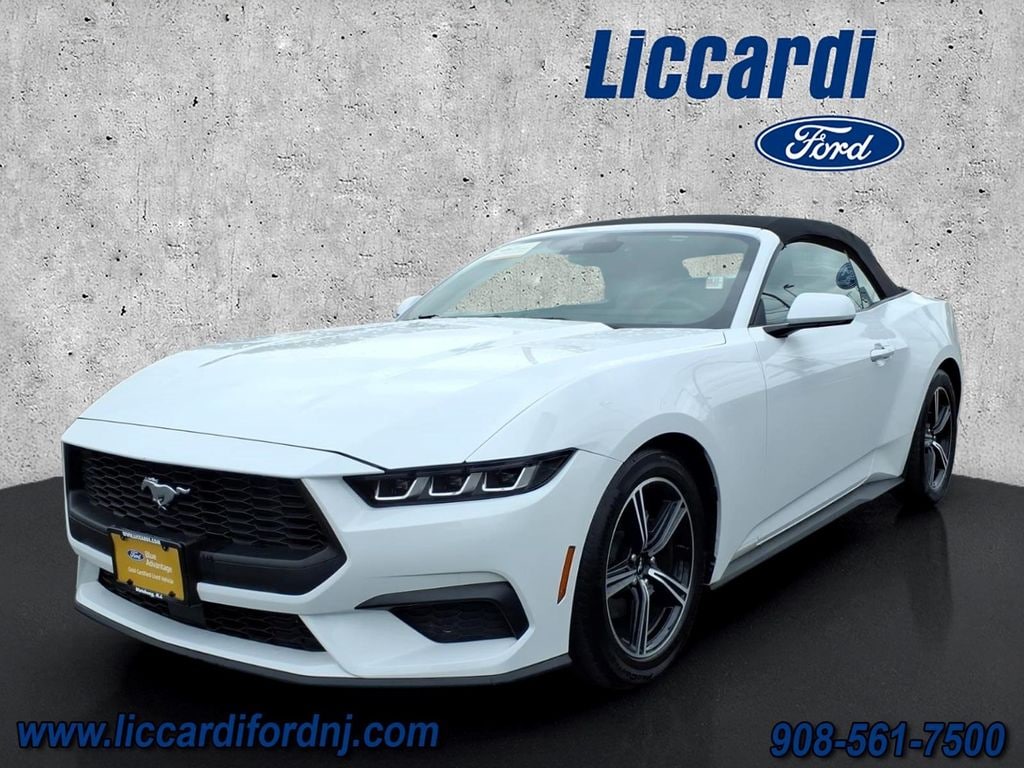 Certified 2025 Ford Mustang Ecoboost Premium Convertible