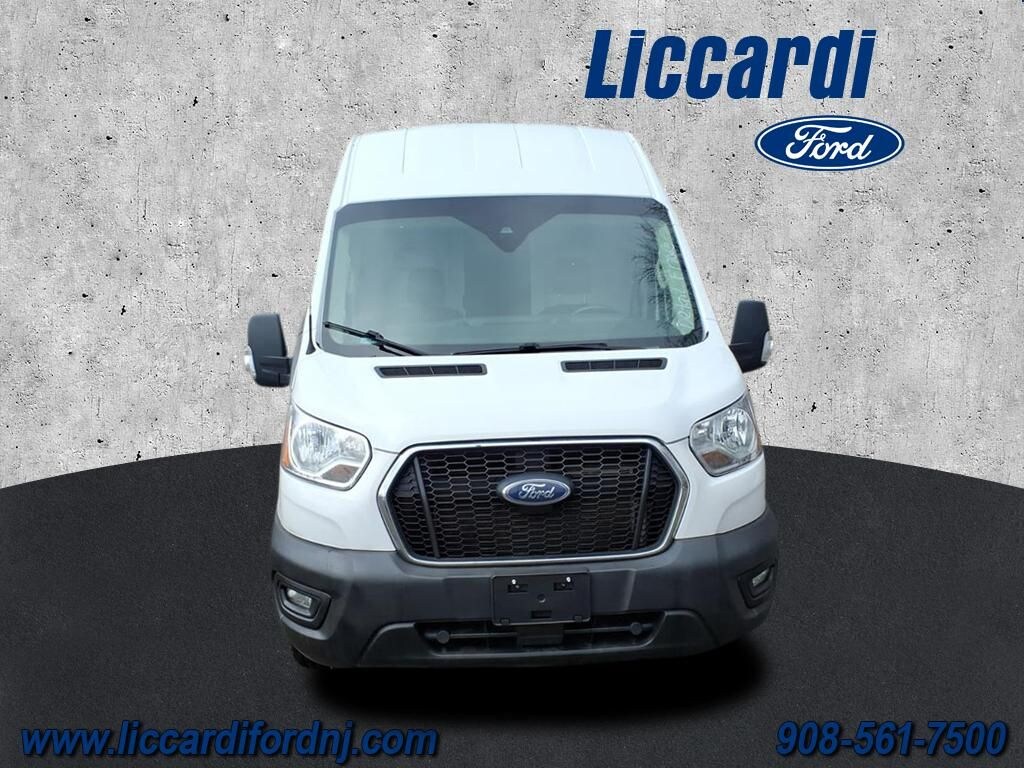 Certified 2021 Ford Transit-350 148 WB High Roof Extended Cargo Cargo Van