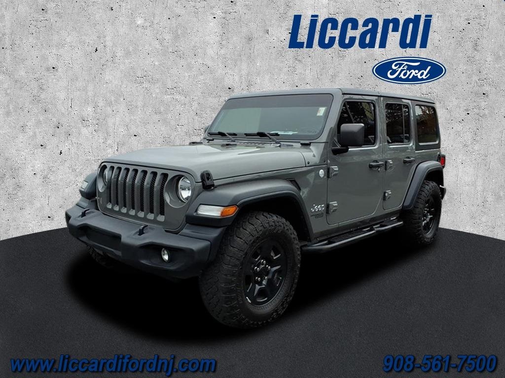 Certified 2018 Jeep Wrangler Sport SUV