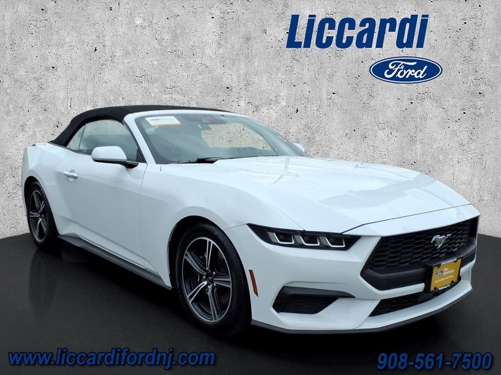 Certified 2025 Ford Mustang Ecoboost Premium Convertible