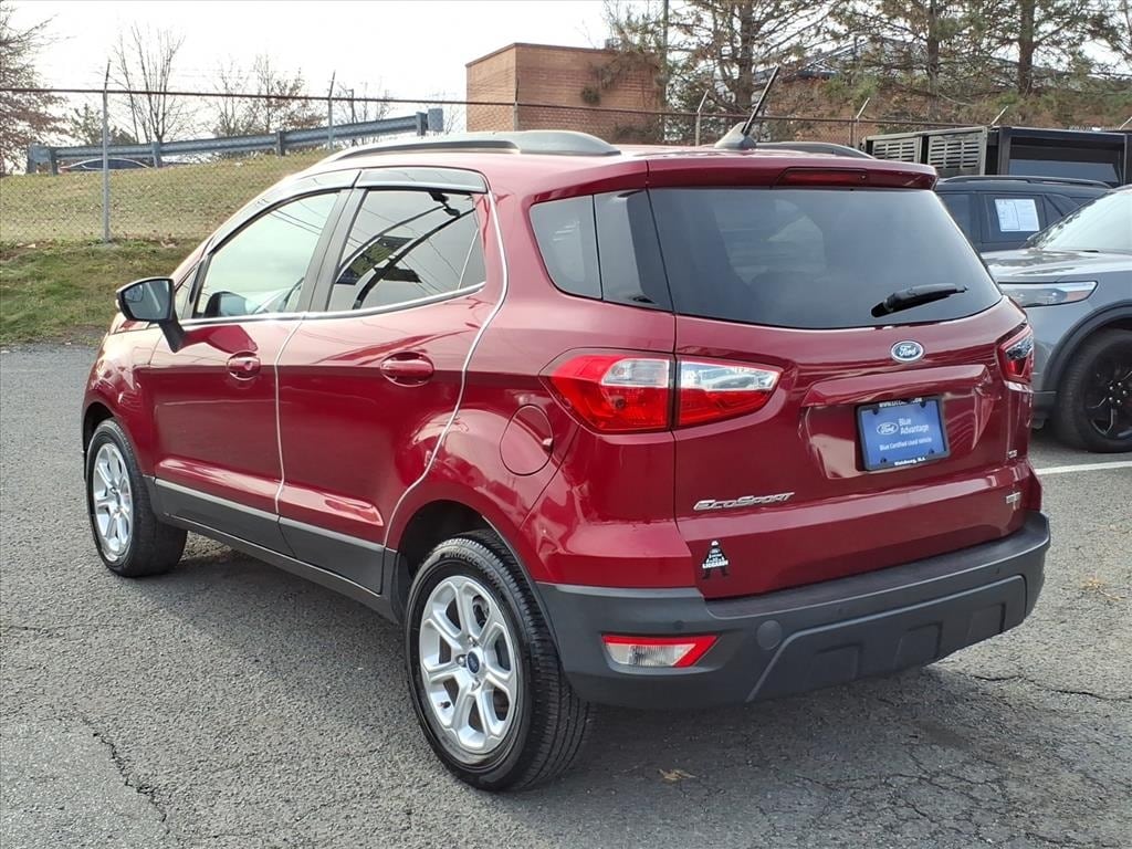 Certified 2020 Ford EcoSport SE SUV