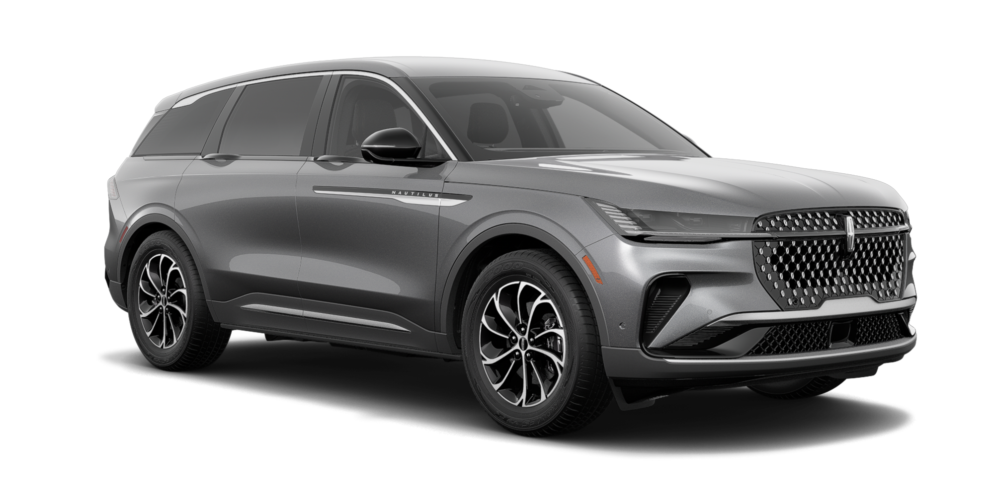 A 2024 Lincoln Nautilus® SUV in Silver Radiance.