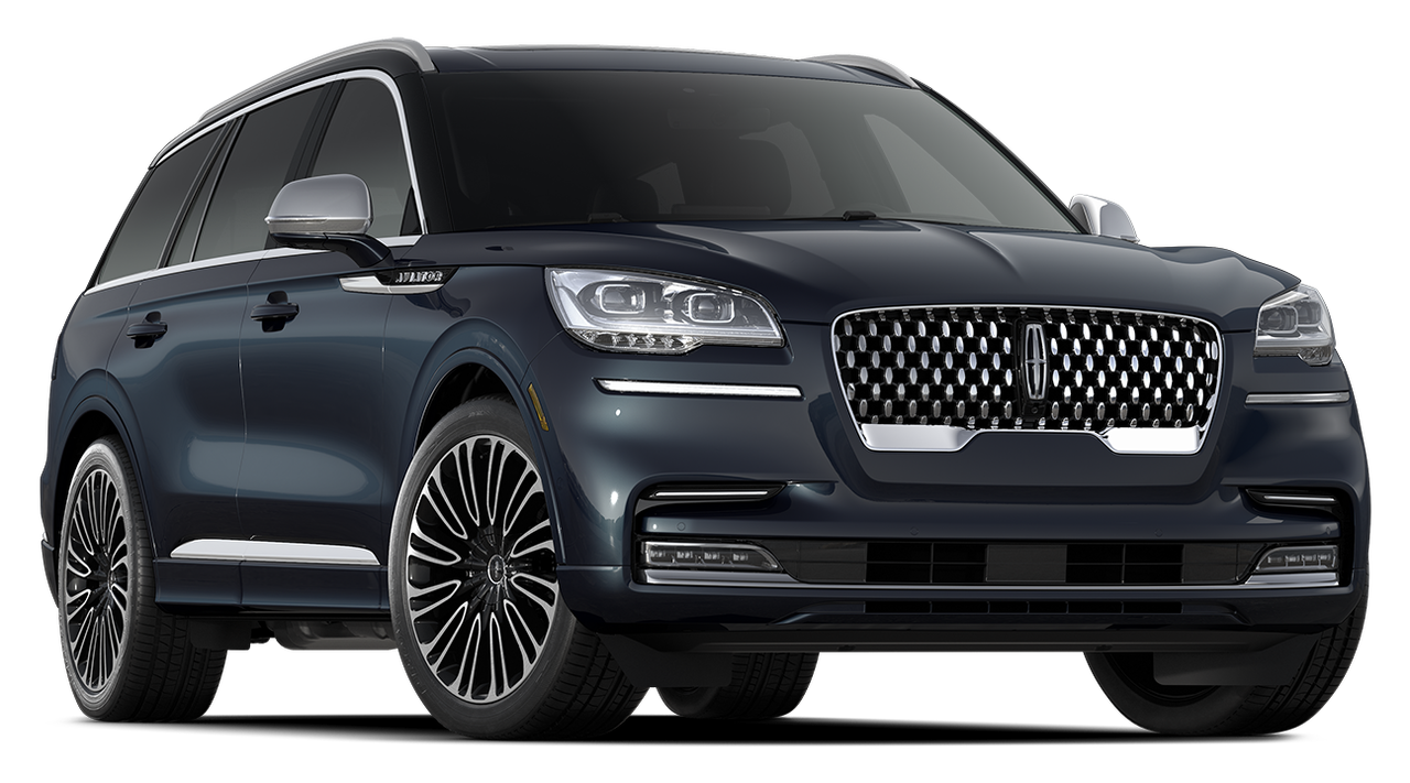 A 2024 Lincoln Navigator® SUV in Silver Radiance.