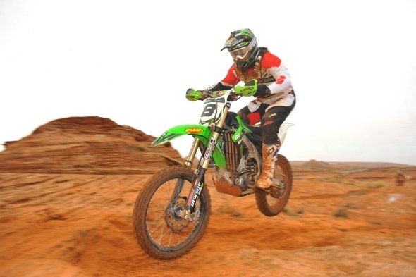 Destry Abbott motocross champion - work hard, play hard, drive hard.
