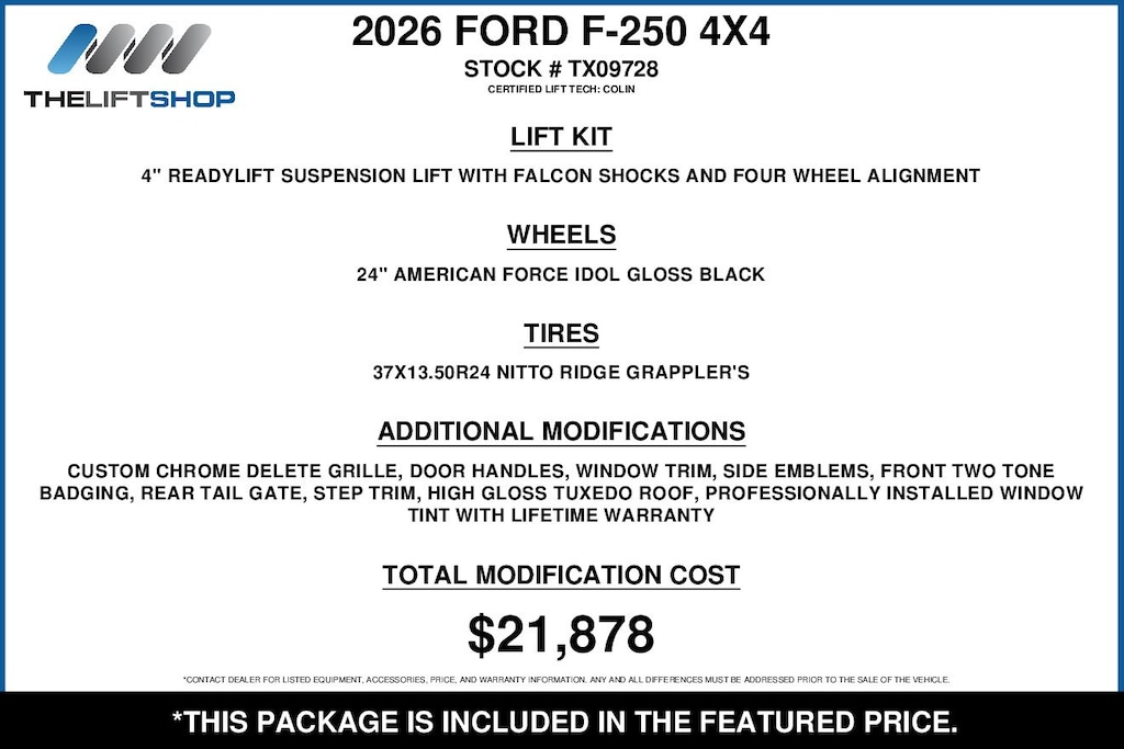Used 2026 Ford F-250SD Platinum Plus Truck