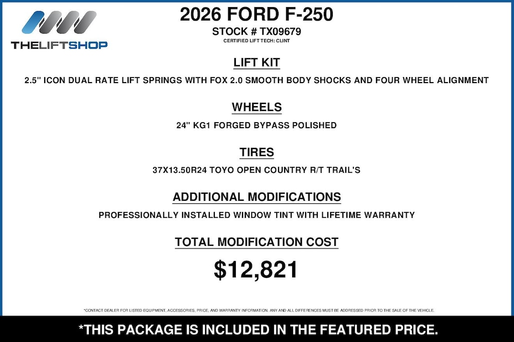 Used 2026 Ford F-250SD Platinum Plus Truck