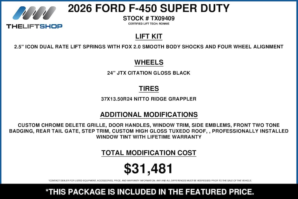 Used 2026 Ford F-450SD King Ranch Truck