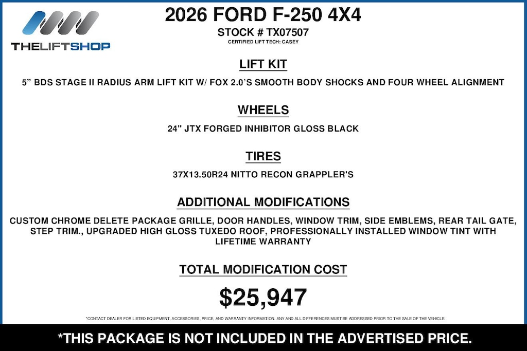 Used 2026 Ford F-250SD Platinum Plus Truck