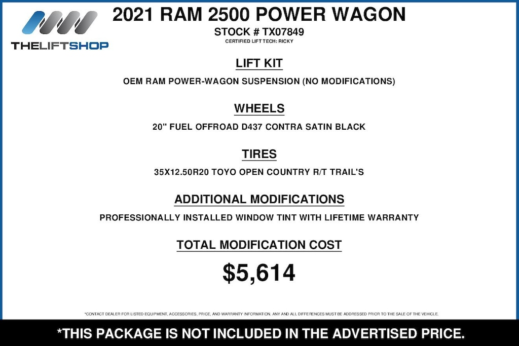 Used 2021 Ram 2500 Power Wagon 75th Anniversary Truck