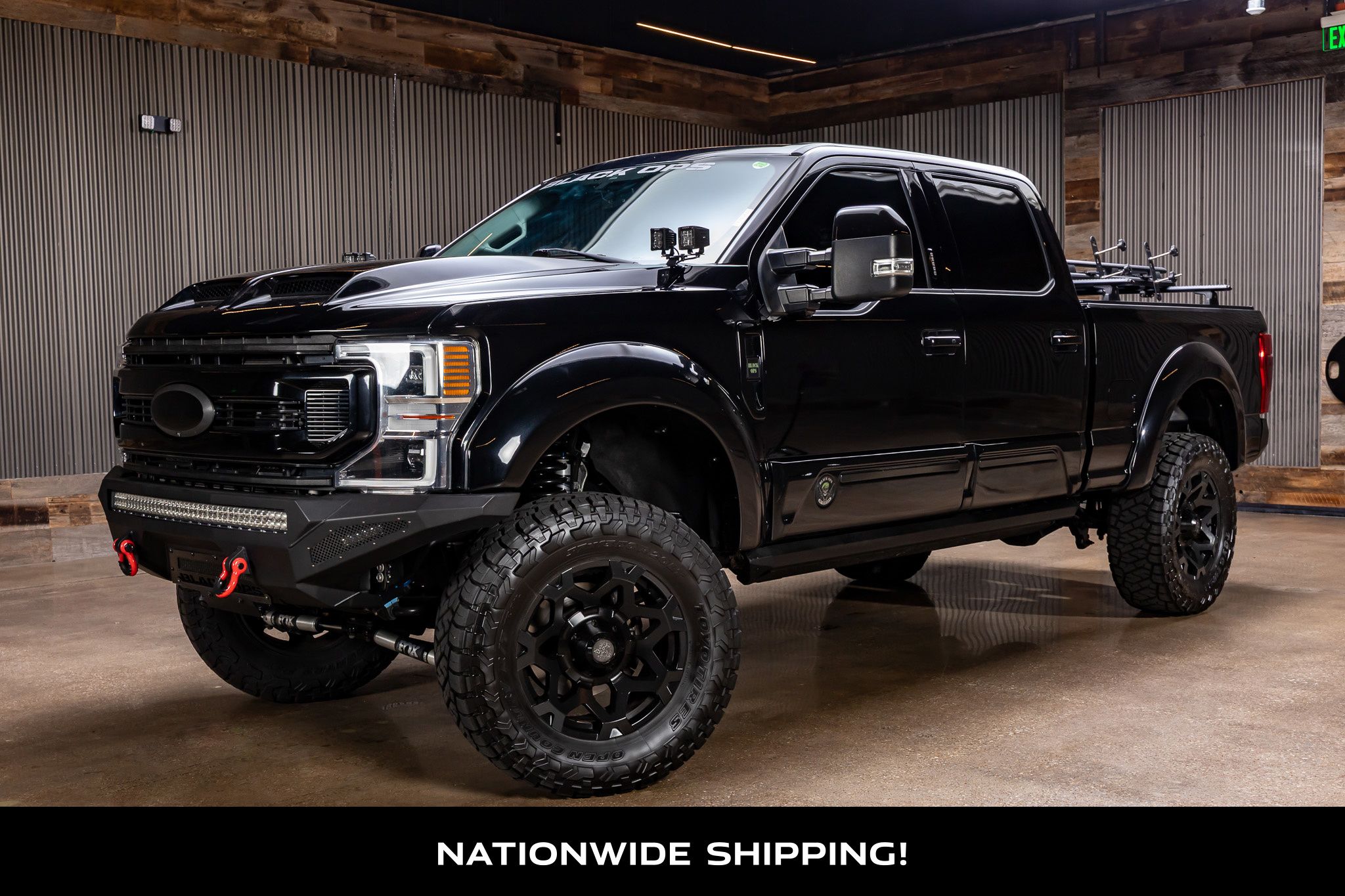 Image 4 of 2021 Ford F-250SD Lariat Black OPS Truck