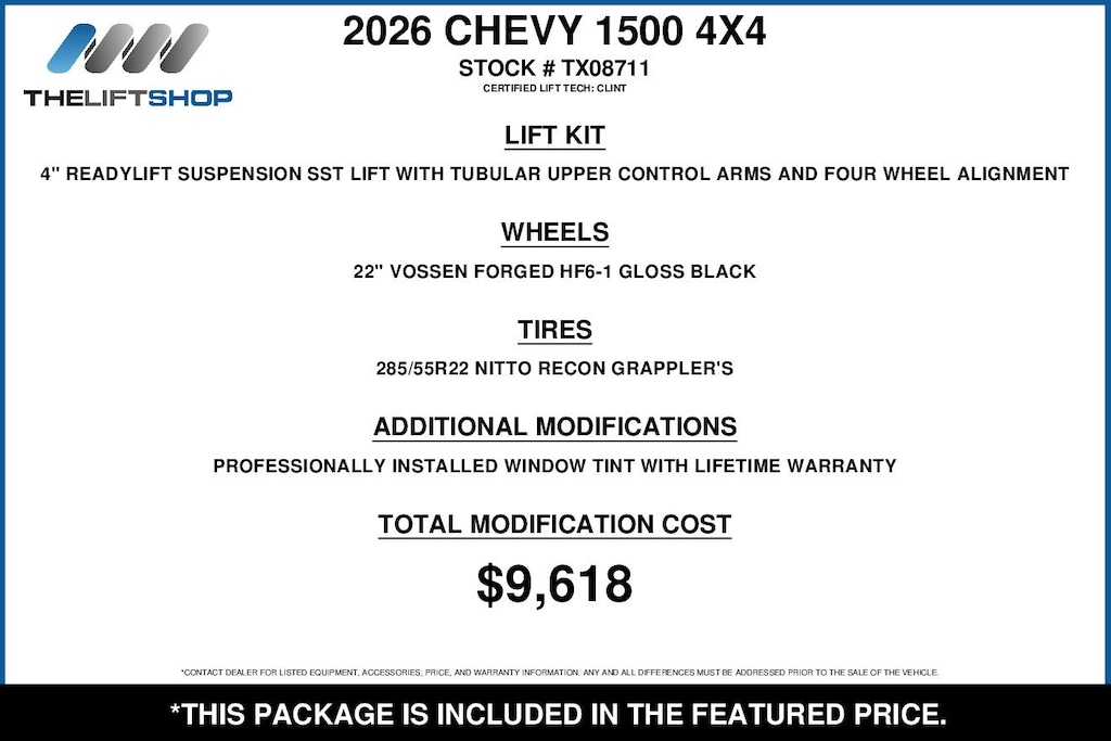 Used 2026 Chevrolet Silverado 1500 High Country Truck
