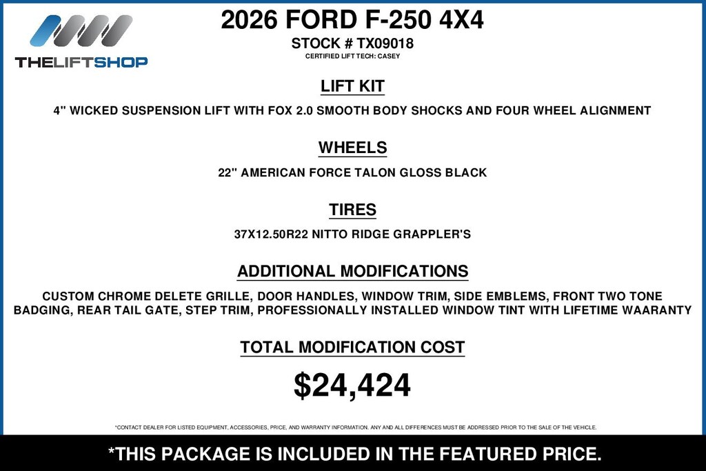 Used 2026 Ford F-250SD Platinum Truck