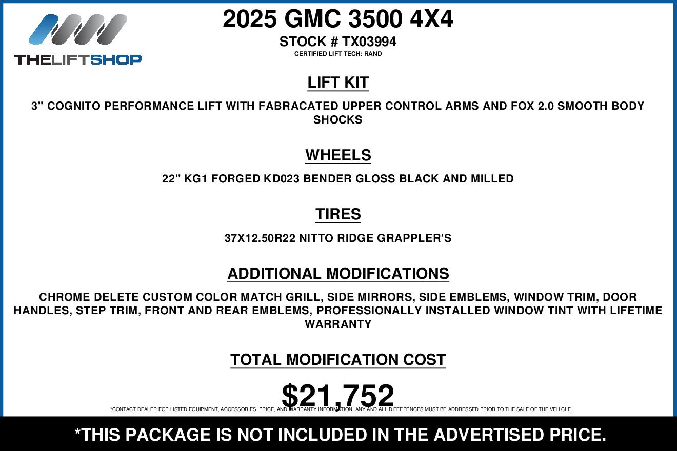 Image 2 of 2025 GMC Sierra 3500HD Denali Ultimate Truck