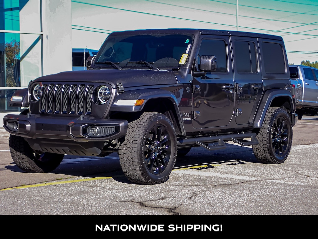 Used 2020 Jeep Wrangler Unlimited Sahara High Altitude SUV