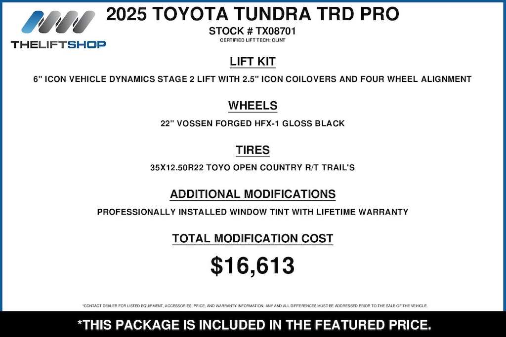 Used 2025 Toyota Tundra Hybrid TRD Pro Truck