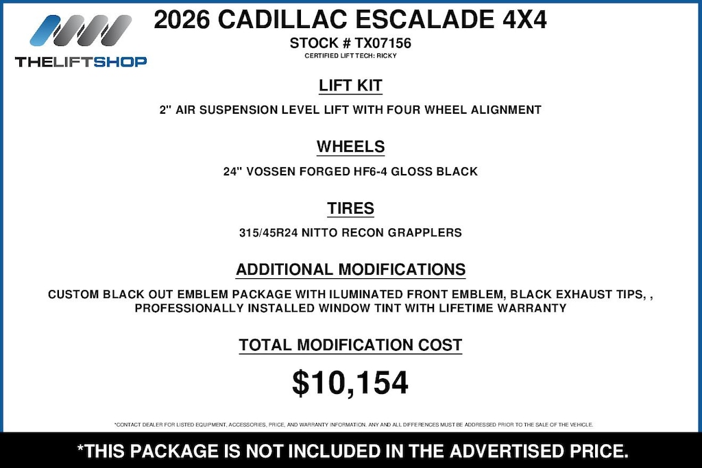 Used 2026 Cadillac Escalade Platinum Edition SUV