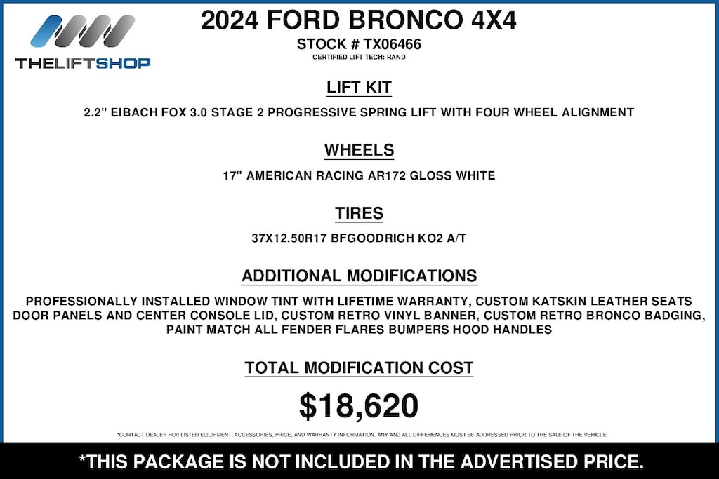 Used 2024 Ford Bronco Heritage Edition SUV