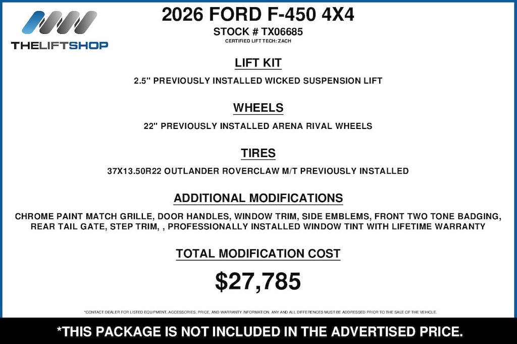 Used 2026 Ford F-450SD King Ranch Truck