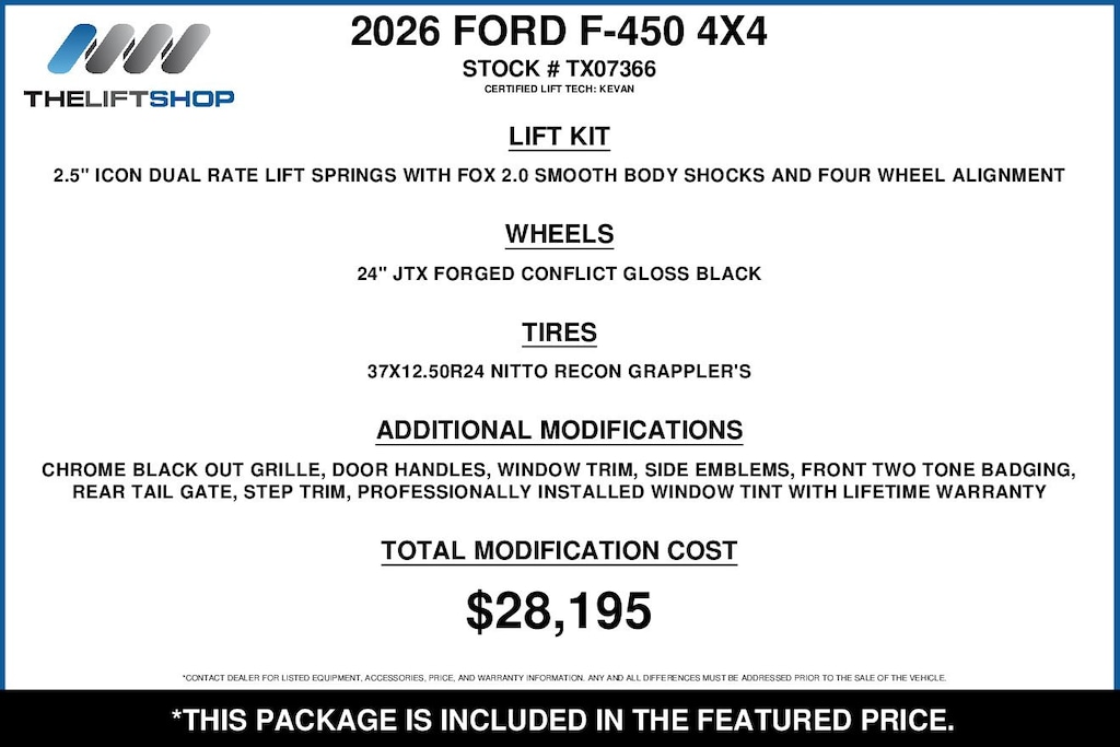 Used 2026 Ford F-450SD Lariat Truck