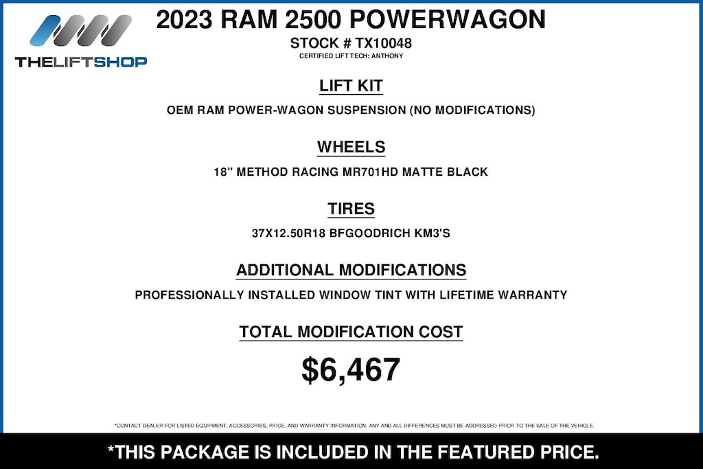 Used 2023 Ram 2500 Power Wagon Truck